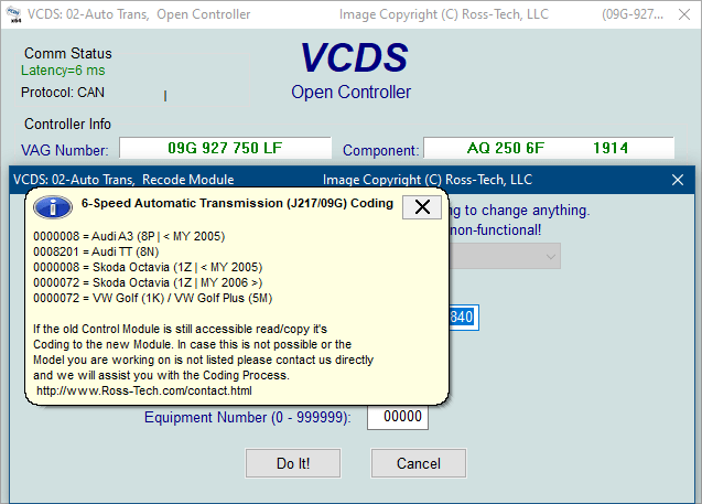 vcds coding